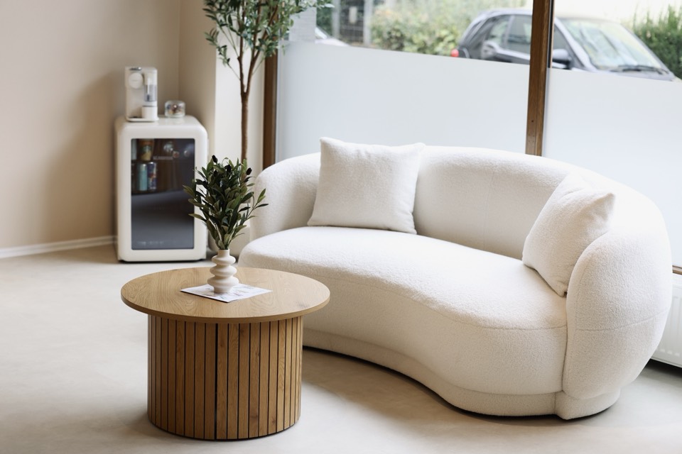 Modernes Ambiente im Vlora Beauty Kosmetikstudio Frankfurt